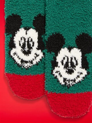 Old Navy x Disney Mickey Mouse Cozy Holiday Socks for Men | Old Navy (US)