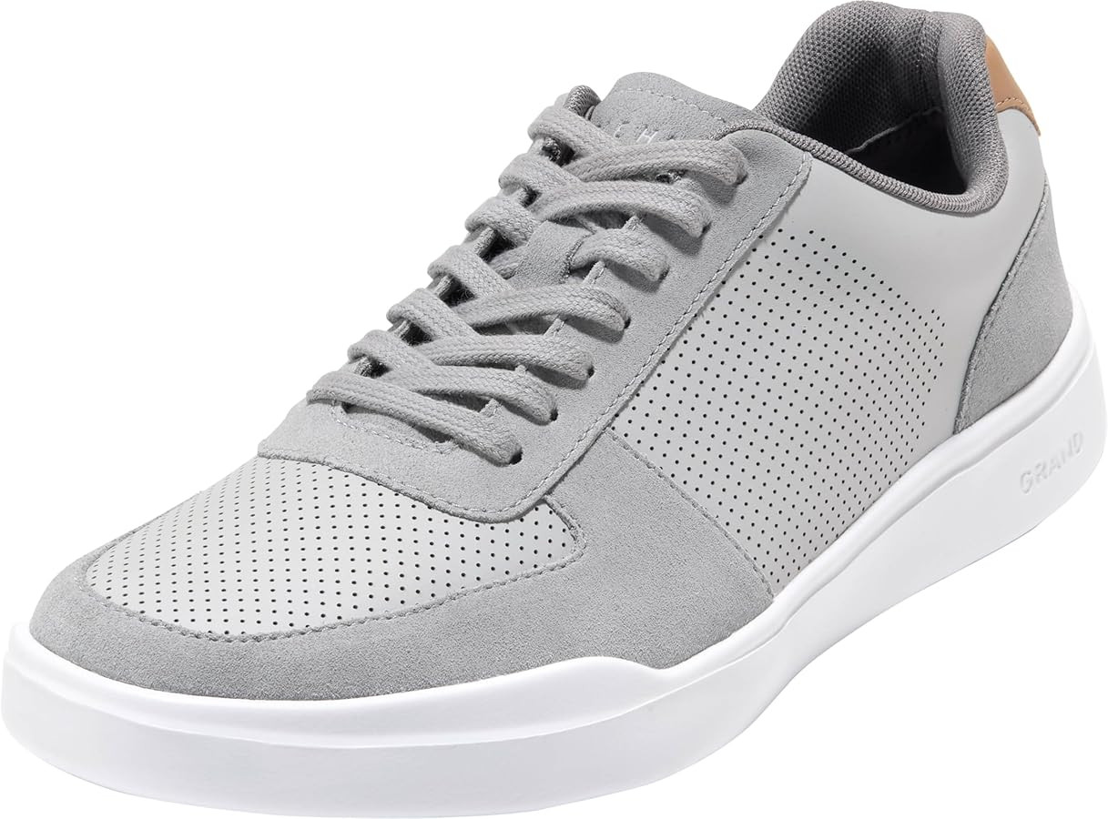 Cole Haan Men's Grand Crosscourt Modern Perforated Sneakers | Amazon (US)