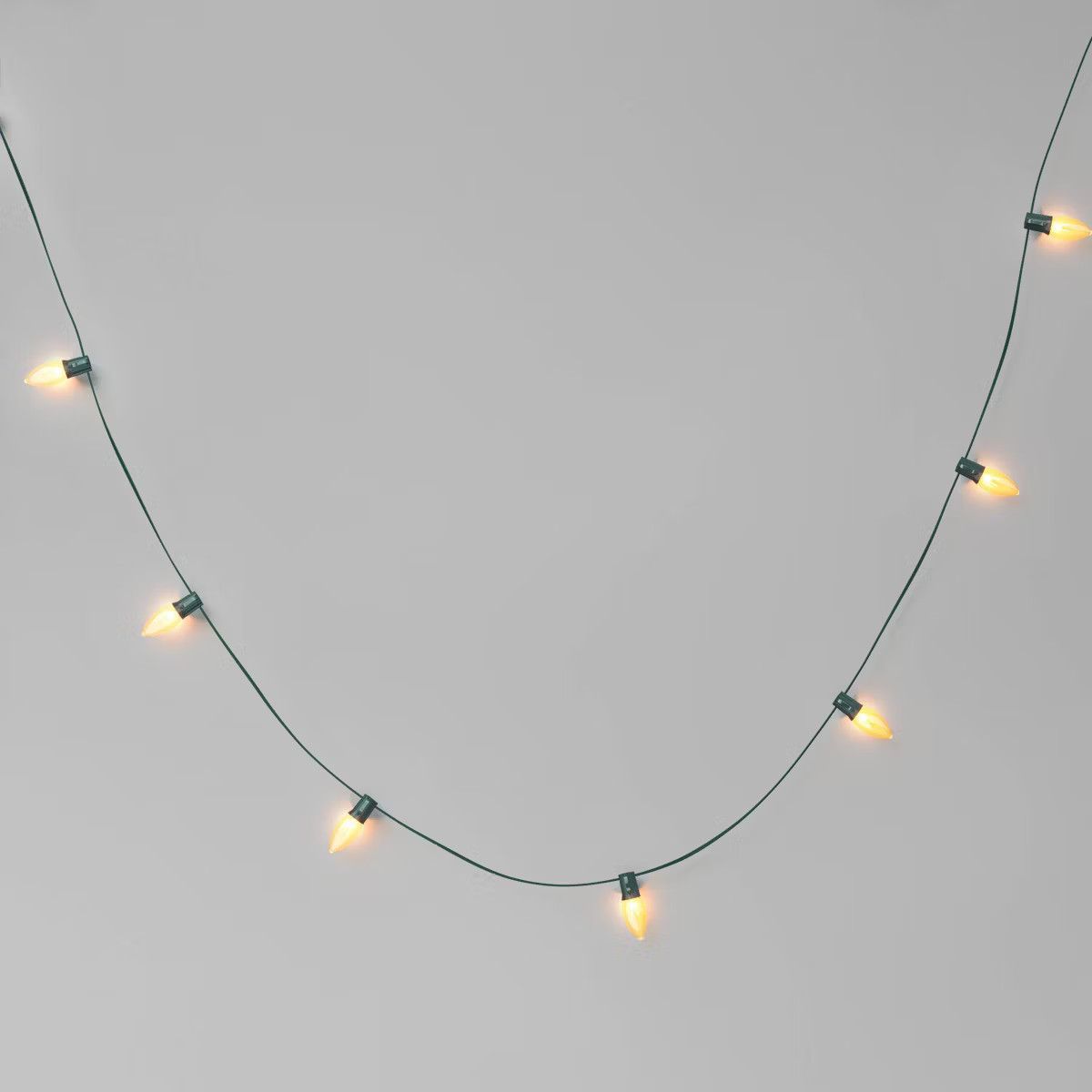 Incandescent Christmas Filament String Lights Clear with Green Wire - Wondershop™ | Target