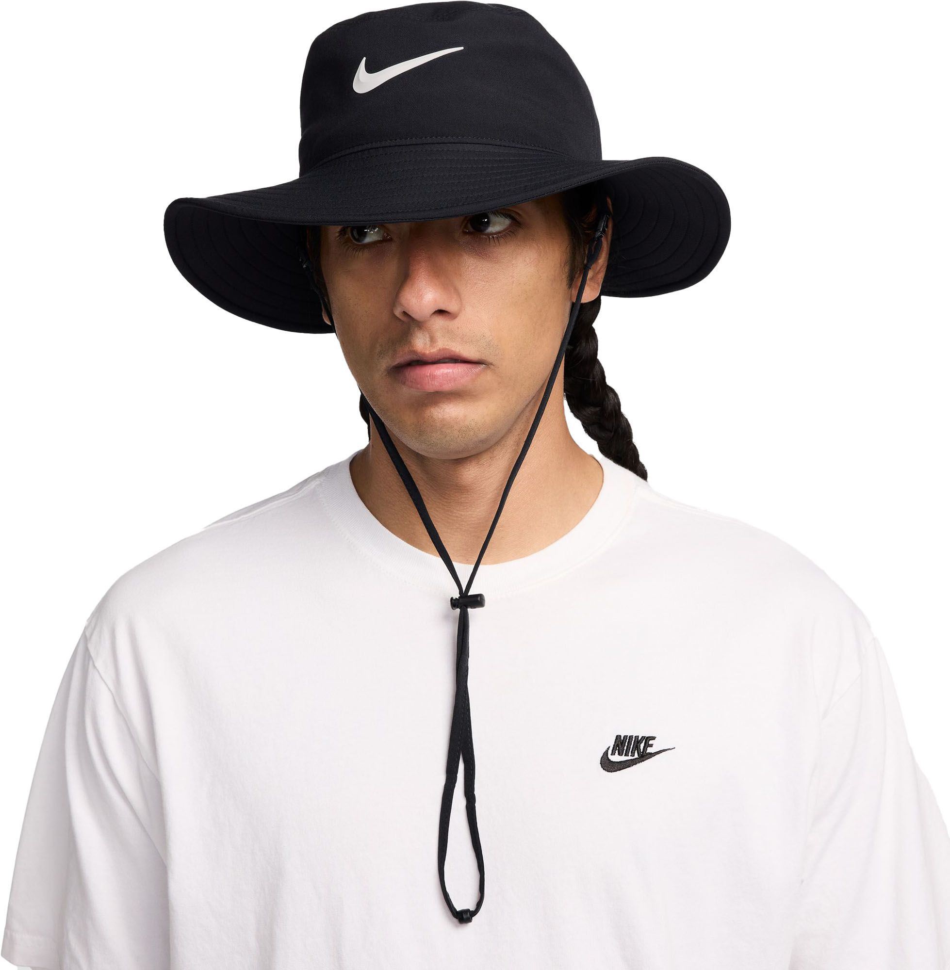 Nike Apex Dri-FIT Bucket Hat, Men's, Medium, Black/Lt Smoke Grey | DICK'S Sporting Goods