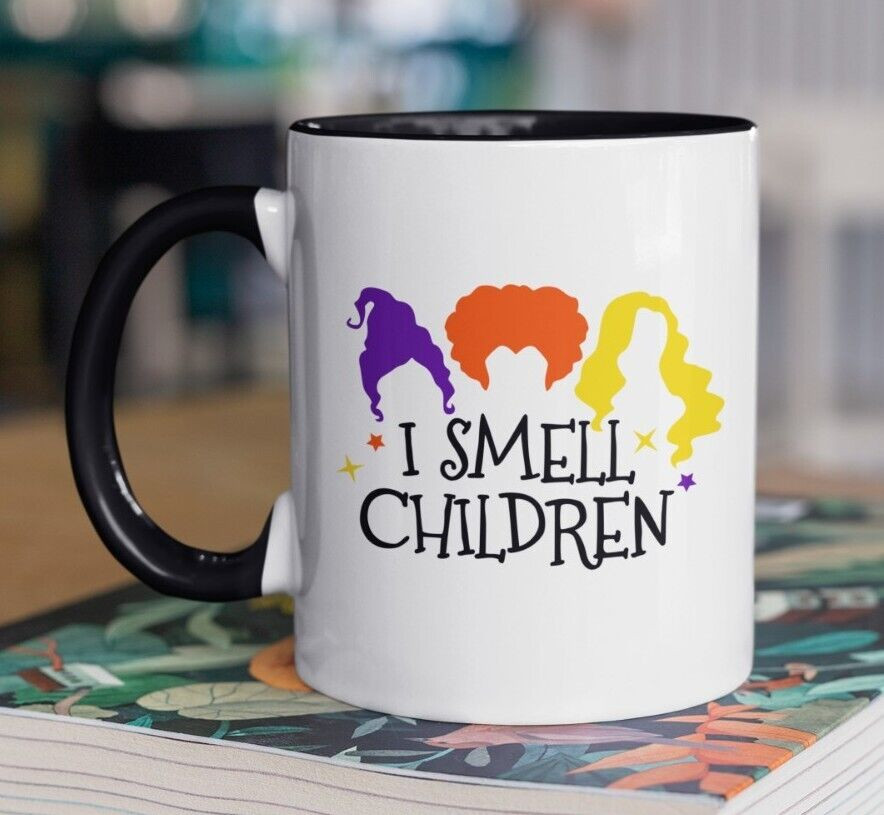 Hocus Pocus Halloween Mug 11 oz I Smell Children - Walmart.com | Walmart (US)