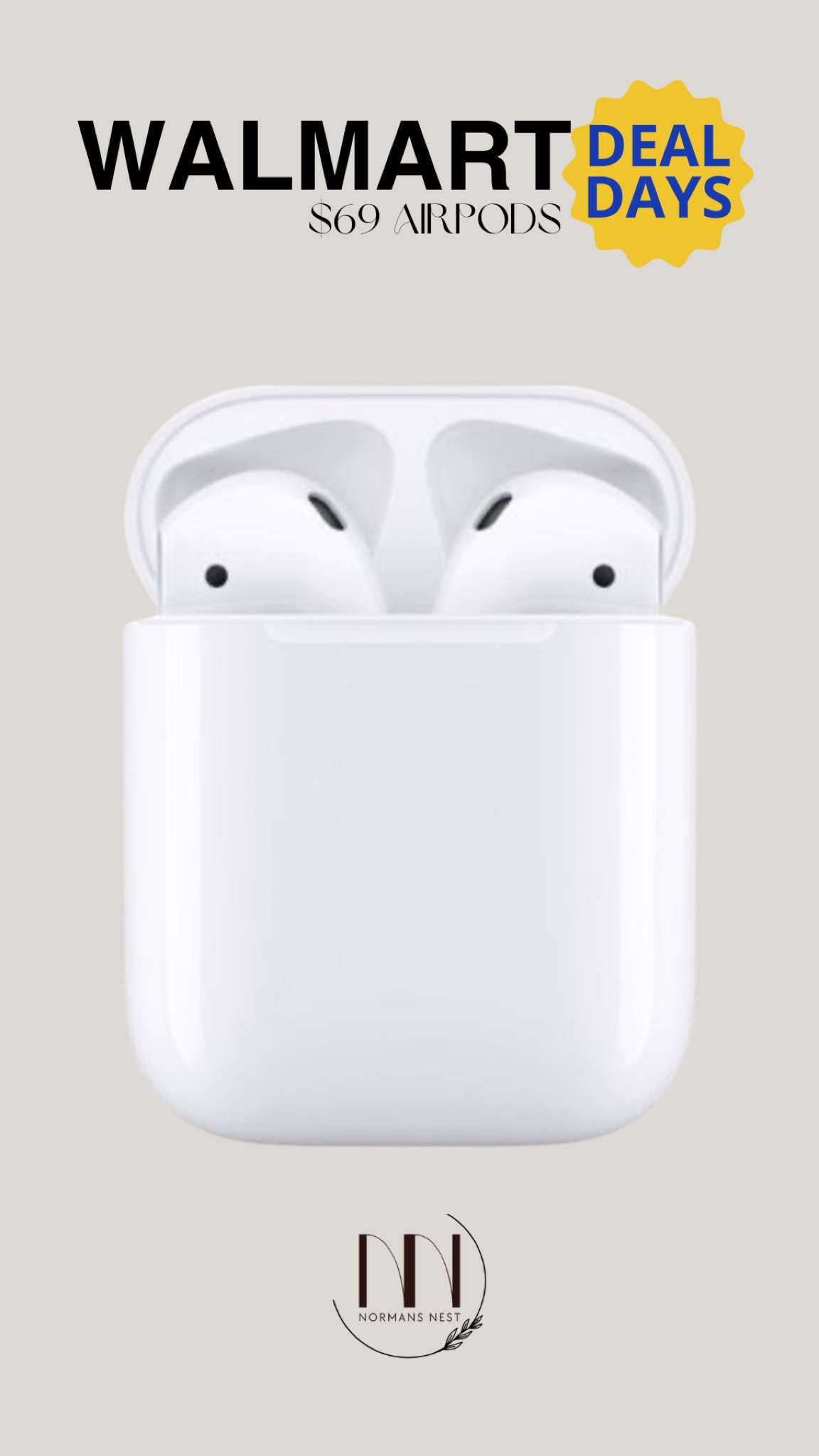 Walmart coming in $10 less for AirPods than Target!! 

#LTKSummerSales #LTKFindsUnder100 #LTKSaleAlert