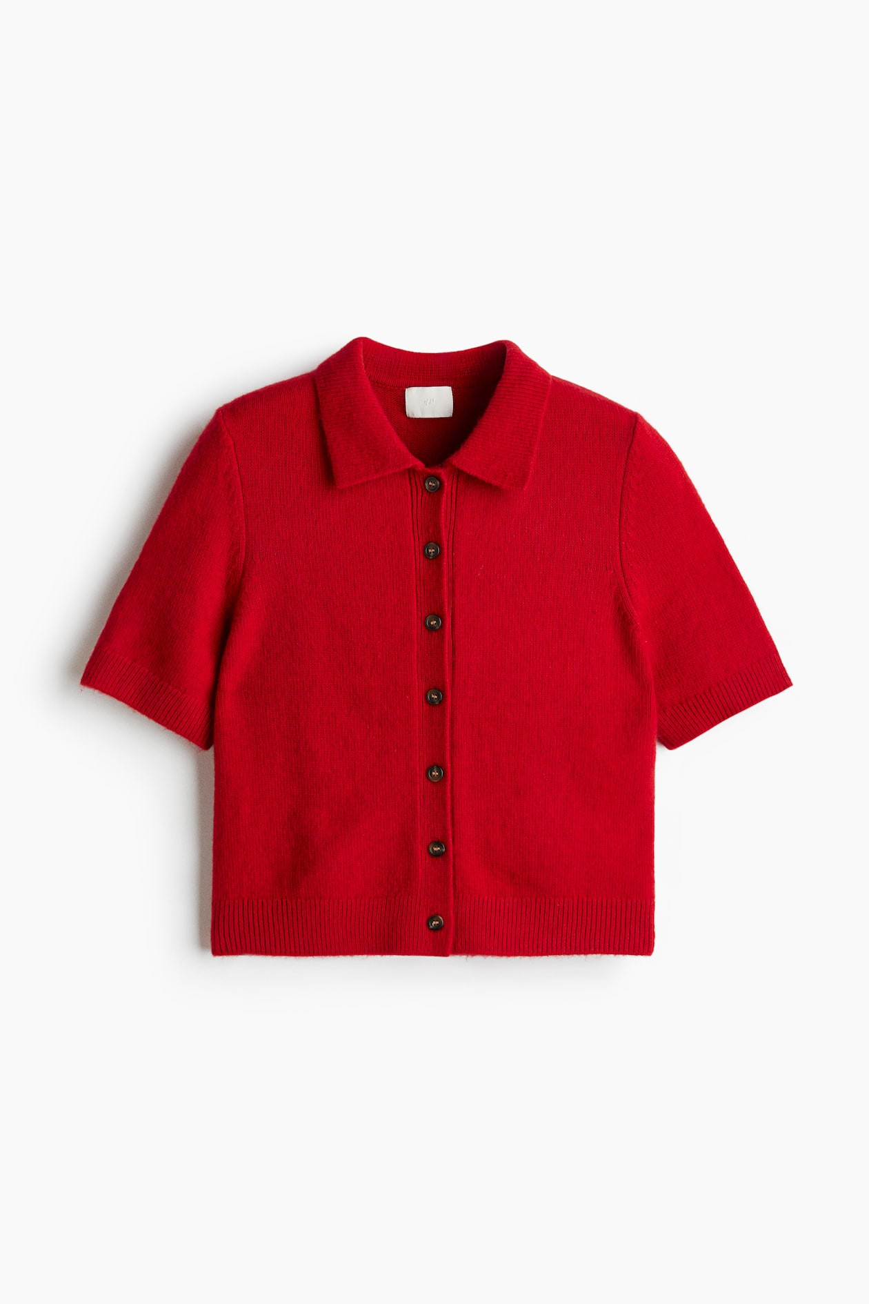Gilet à manches courtes avec col | H&M (FR, IT, ES, PT, BE)