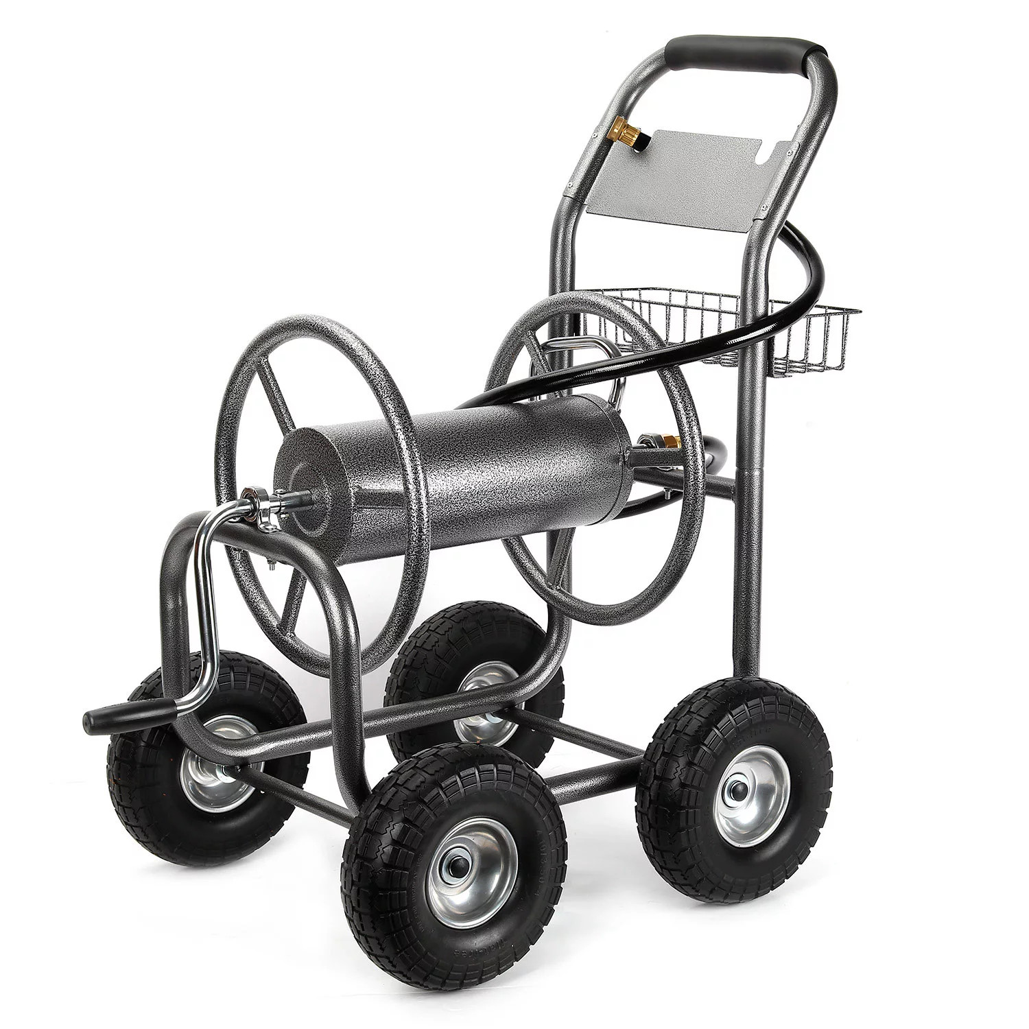 Member's Mark Garden Hose Reel Cart with Steel Basket | Sam's Club