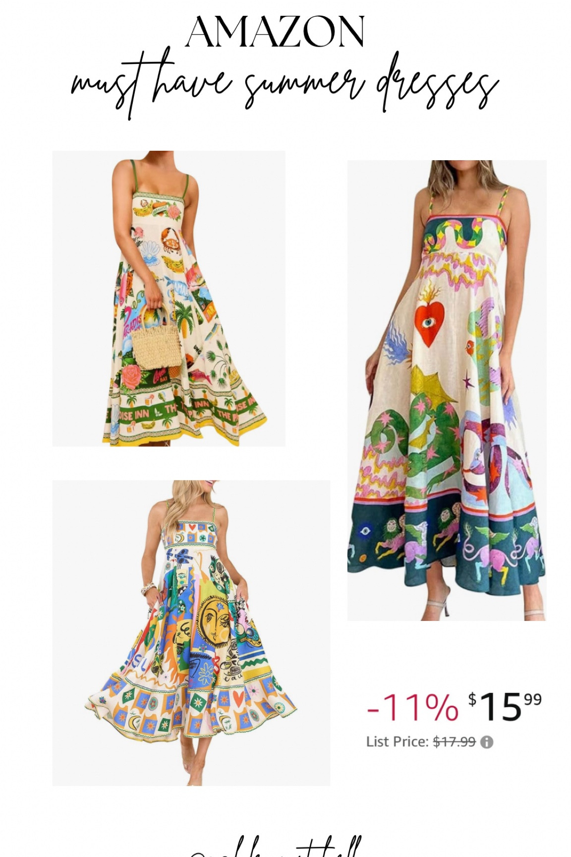 I am obsessed with these dresses!! So perfect for vacay to the beach or Italy! Ordering these for when I’m not pregnant lol!!

#LTKStyleTip #LTKFindsUnder50 #LTKSummerSales