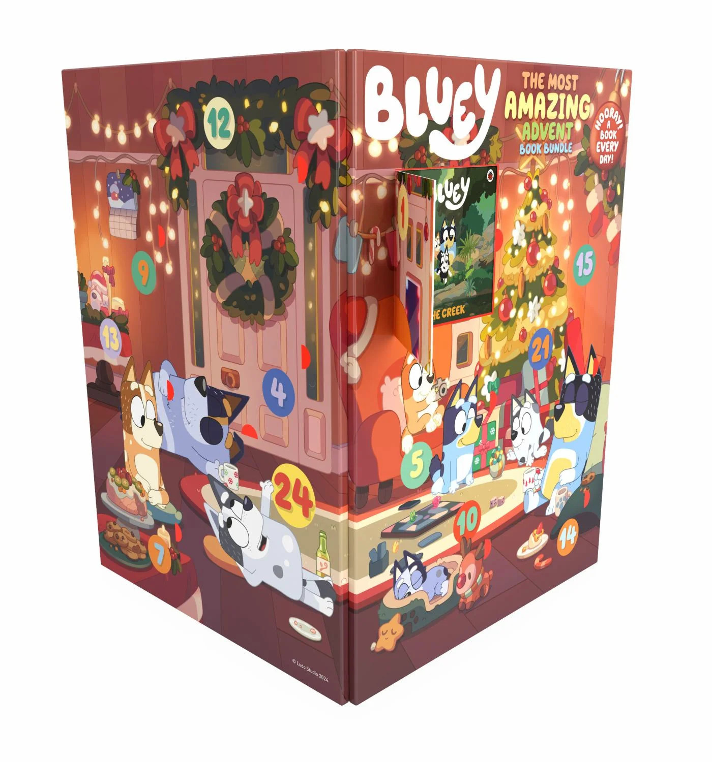 Bluey: the Most Amazing Advent Calendar Book Bundle (Hardcover) | Walmart (US)