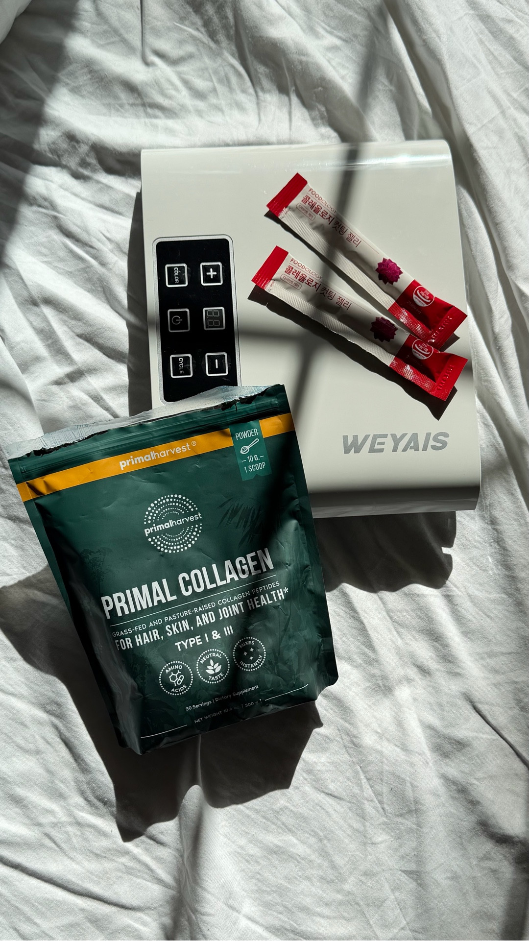 Today’s ritual: Primal Harvest Collagen + Foodology Collagen Jelly ♥️

Both help support radiant skin, healthy hair, and strong joints — beauty that starts at the cellular level.

Shop my link in bio to try them 🛍️🛒🛍️

@foodology.global @oliveyoung_global Code Checkout:Perla2025 

* The Copyright to this content 
( PICTURES,VIEDO AND RELATED MEDIA CAPTION ) Belongs solely @Perla_Gharbi  Any usage of it without my permission grated is a violation of my rights. Tags, or Any use of Hashtags do not denote Permission. 

♡ THANK YOU Perla Gharbi ♡

#realskin #Foodology #nofilter #skintreatment #HealthySkin  #UGCcreator #40plusbeauty #redlighttherapy #matureskin #DailyWellness #SkincareRoutine

#LTKBeauty #LTKGiftGuide #LTKHoliday