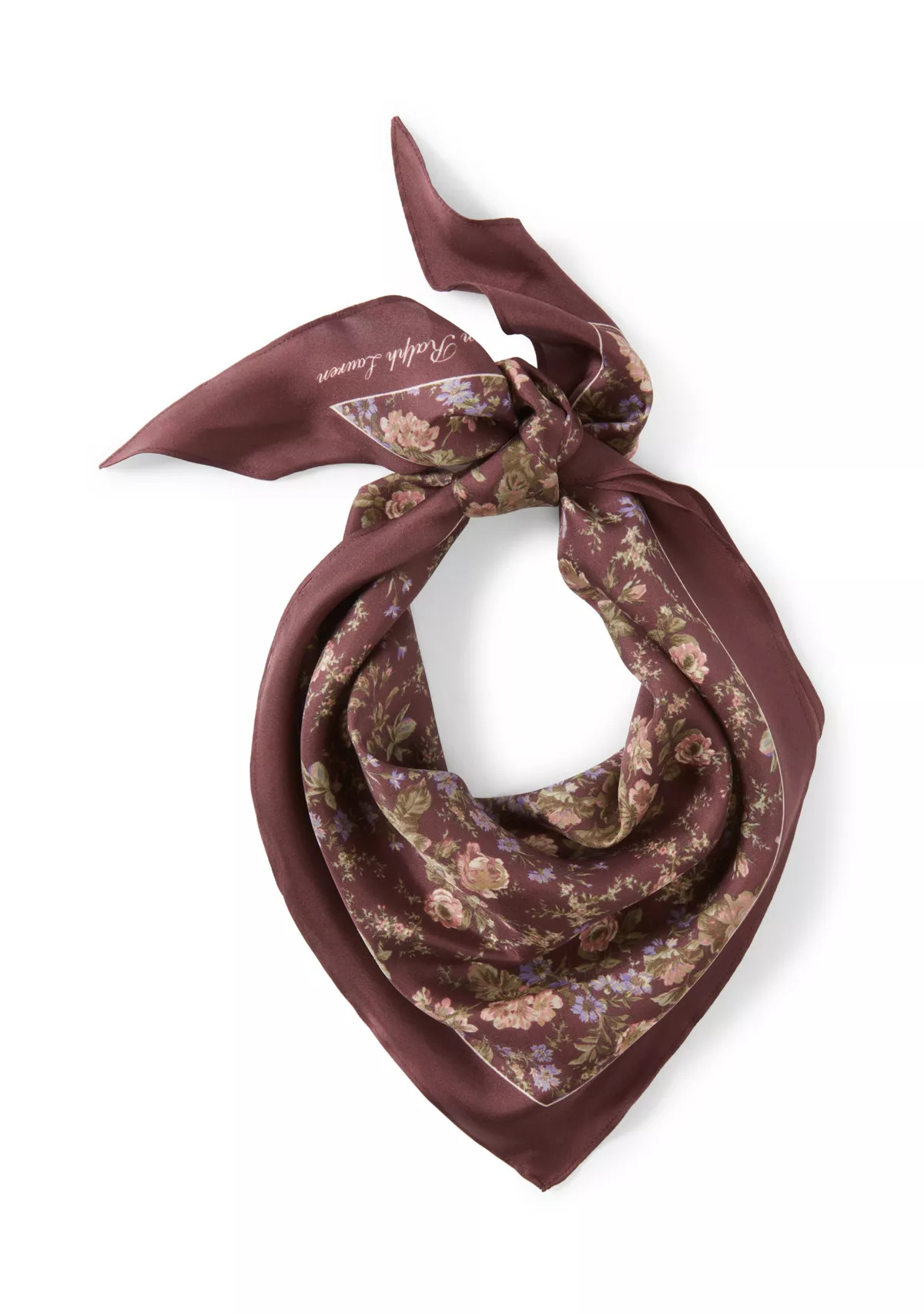 Floral Large Diamond Scarf | Belk