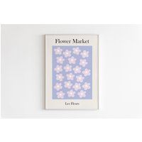 Flower Market Poster, Prints, Les Fleurs, Tokyo Market, Purple Pink Florist Gift, Matisse Flower, Ho | Etsy (US)