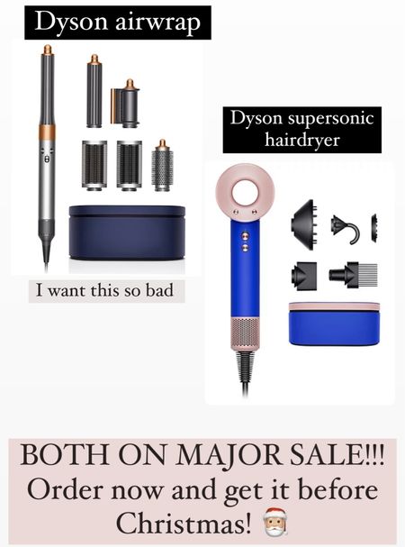 Dyson airwrap and Dyson supersonic hairdryer both on sale!!!! Perfect Christmas gift!

#LTKsalealert #LTKGiftGuide #LTKstyletip