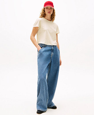 Tommy Hilfiger X Sofia Richie Grainge Women's Wide-Leg Jeans - Macy's | Macy's