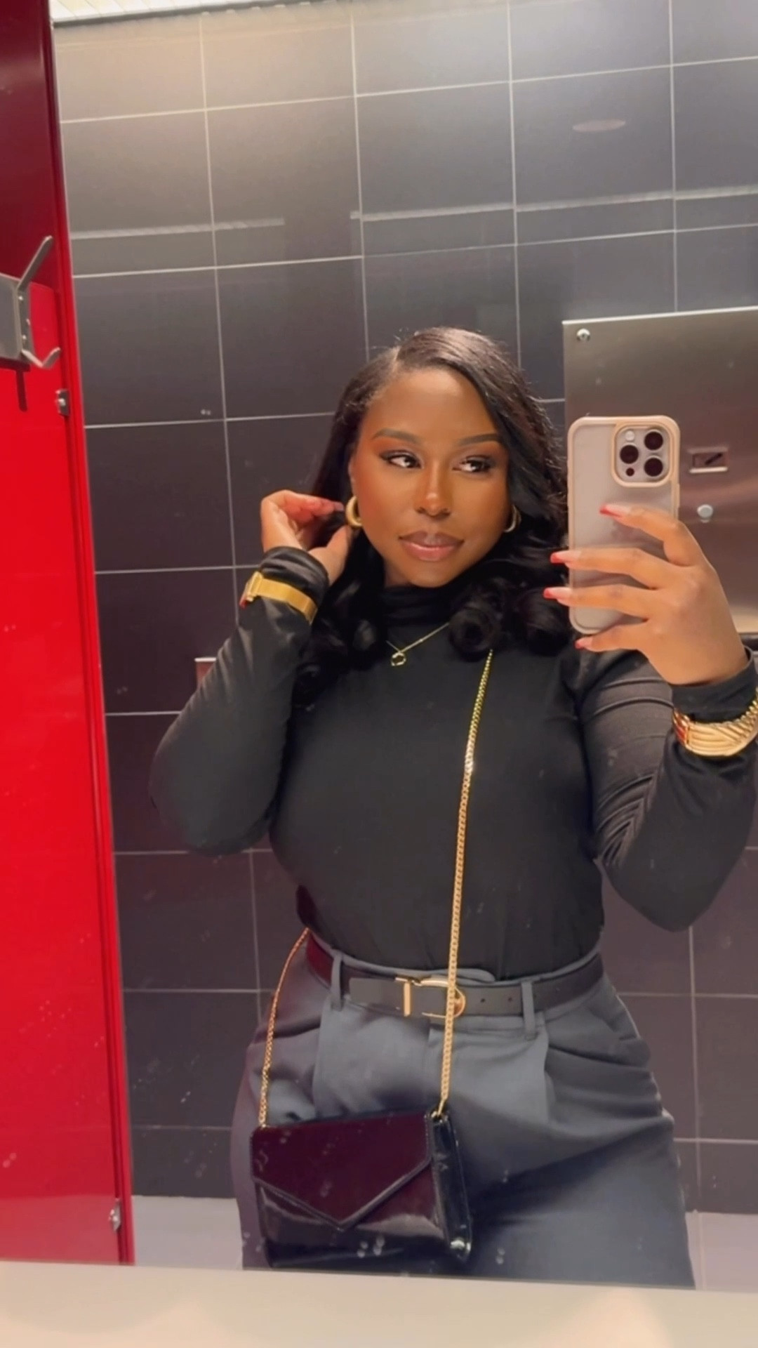 Dinner ready ✨

Black High Neck Top, Charcoal Grey Trousers, Business Casual, Office Chic, Workwear Outfit, Minimalist Style, Monochrome Look, Elevated Basics, Classic Fashion, Timeless Style, Chic Work Outfit, Dinner Outfit, Day to Night Look, Sophisticated Style, Effortless Fashion, Neutral Tones, Polished Outfit, Smart Casual, Fall Fashion, Winter Outfit, Elegant Attire, Power Dressing, LTK Outfit, Wardrobe Staples