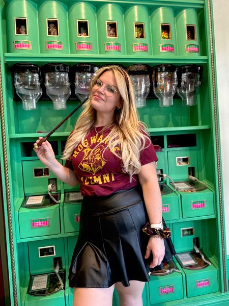 Gryffindor, how about you? 🪄

vacation outfits, travel, outfits, summer outfits, Universal Studios, outfits, Harry Potter, outfit, Harry Potter, vacation, Harry Potter, costume, sandals, spring outfit, packing ideas, full leather, pleated skirt, Hogwarts shirt 

#LTKtravel #LTKfamily #LTKSeasonal