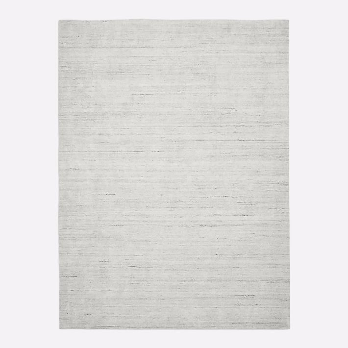 Shale Striations Easy Care Rug | West Elm (US)