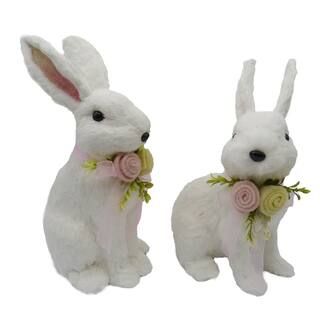 Assorted 14.9" Whimsical Woodlands White Tabletop Bunny by Ashland® | Michaels Stores