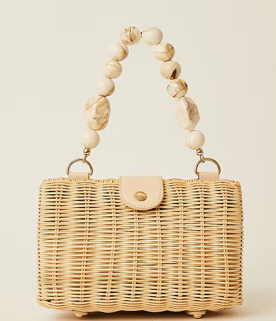 Btb Los Angeles Page Rattan Clutch Bag | Dillard's | Dillard's