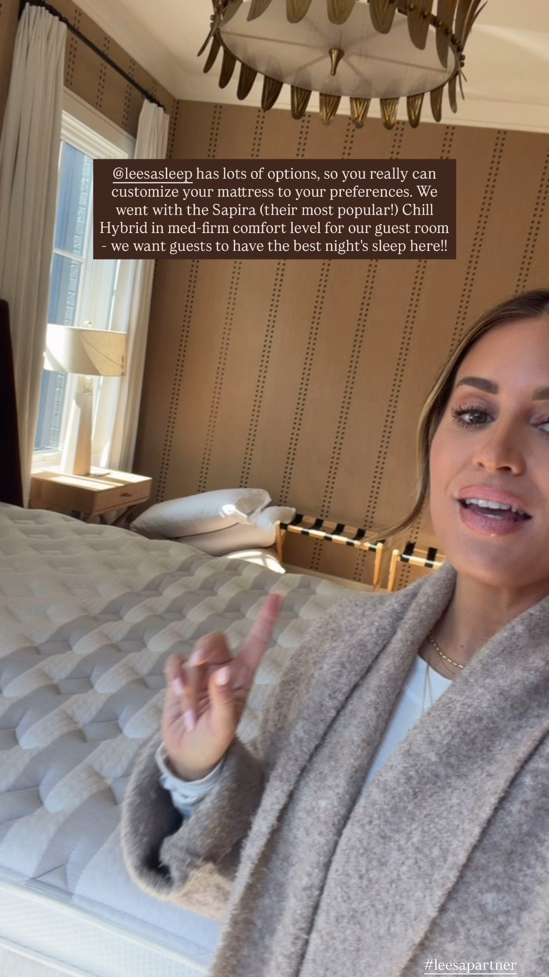 Our @leesasleep mattress is currently 20% off + an extra $50 off with ALEXA50!! We have the Sapira Hybrid Chill in med-firm here in our guest room and it is truly UNREAL- so comfortable and we love knowing our guests will be so comfortable! Even told Scott we may need to start sleeping in here haha! #leesapartner



#LTKSaleAlert #LTKHome