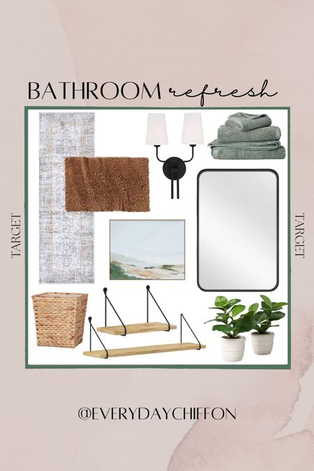 Target bathroom decor!
Bathroom renovation home decor from target home!

Studio McGee
Target finds
Bathroom
Runner rug
Bathroom mirror
Organic towels 

#LTKhome #LTKFind