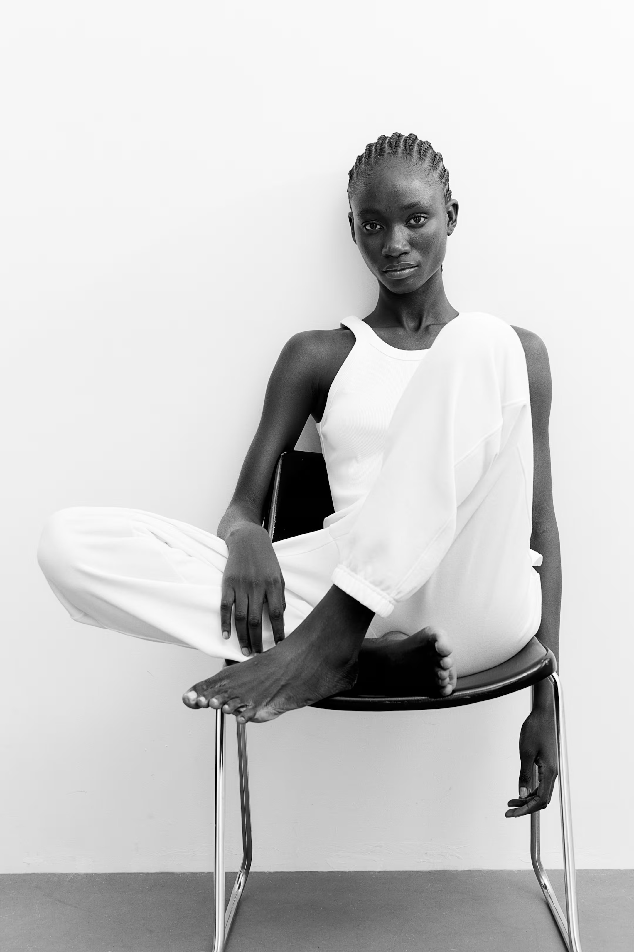 Ribbed Tank Top - White - Ladies | H&M US | H&M (US + CA)