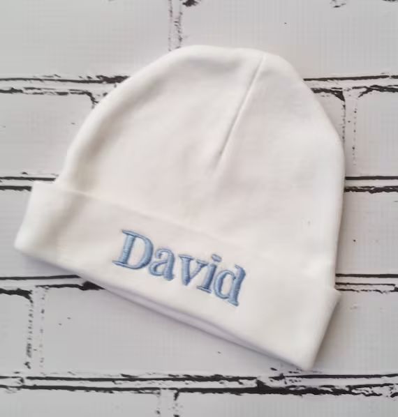 Baby Boy Coming Home Hat Personalized Embroidered Name on Hat | Etsy (US)