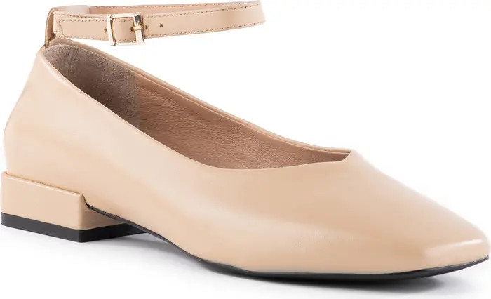 Seychelles Pumpkin Ankle Strap Square Toe Pump (Women) | Nordstrom | Nordstrom