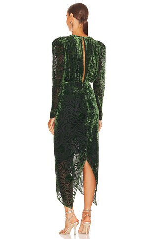 Ronny Kobo Astrid Dress in Green from Revolve.com | Revolve Clothing (Global)