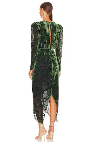 Ronny Kobo Astrid Dress in Green from Revolve.com | Revolve Clothing (Global)