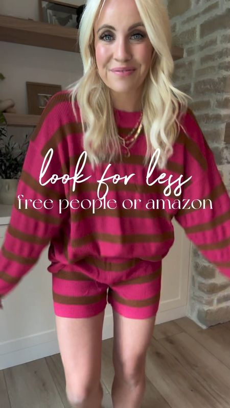 Amazon free people look for less! This set is a dream for summer nights! Perfect to throw on after the pool too. Comes in several colors! I linked two different ones because I ordered off of two different listings! I’m wearing a size M! 

#LTKFindsUnder50 #LTKStyleTip #LTKFindsUnder100