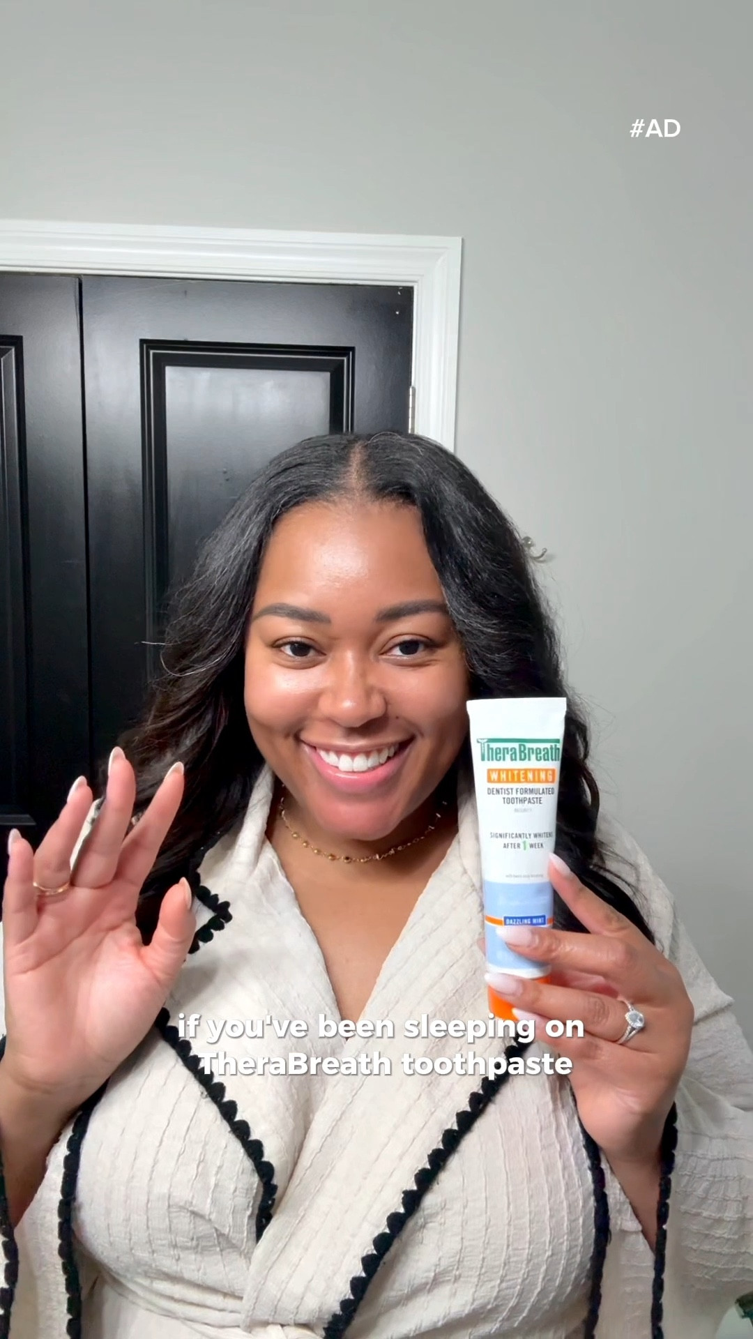 #ad It’s time to level up your smile like I did with TheraBreath’s new whitening toothpaste! Available on Amazon! #therabreath #therabreathpartner #epicfreshness

#LTKBeauty #LTKFindsUnder50