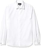 The Kooples Men's Men's White Button-Down Shirt with a Round Collar, Extra Large | Amazon (US)