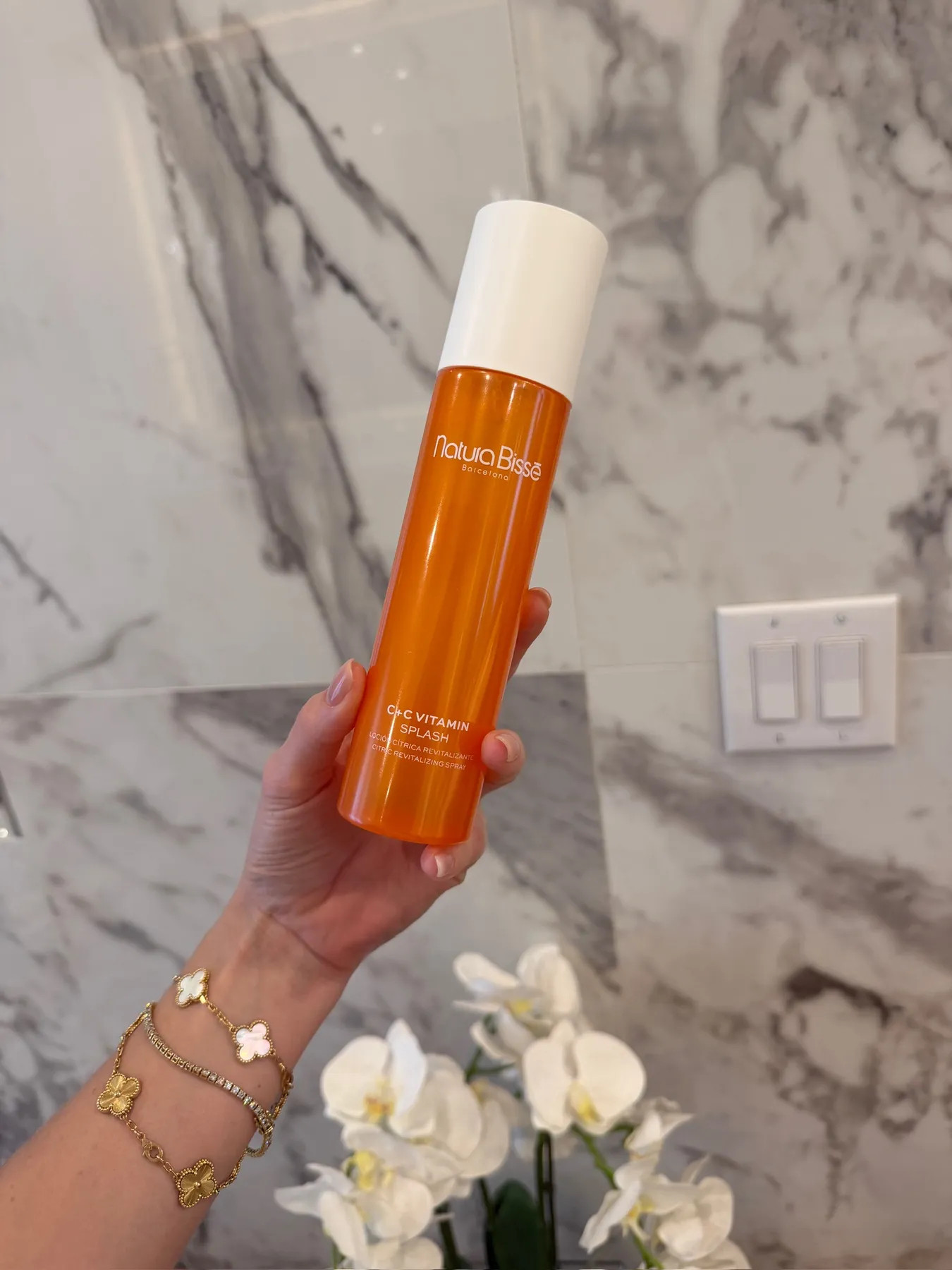 I’ve been reaching for the Natura Bissé C+C Vitamin Splash nonstop—it’s lightweight, refreshing, and gives my skin the prettiest hydrated glow. The fresh citrus scent is the perfect little pick-me-up, too.

 

 #LTKselfcare #LTKActive #LTKBeauty