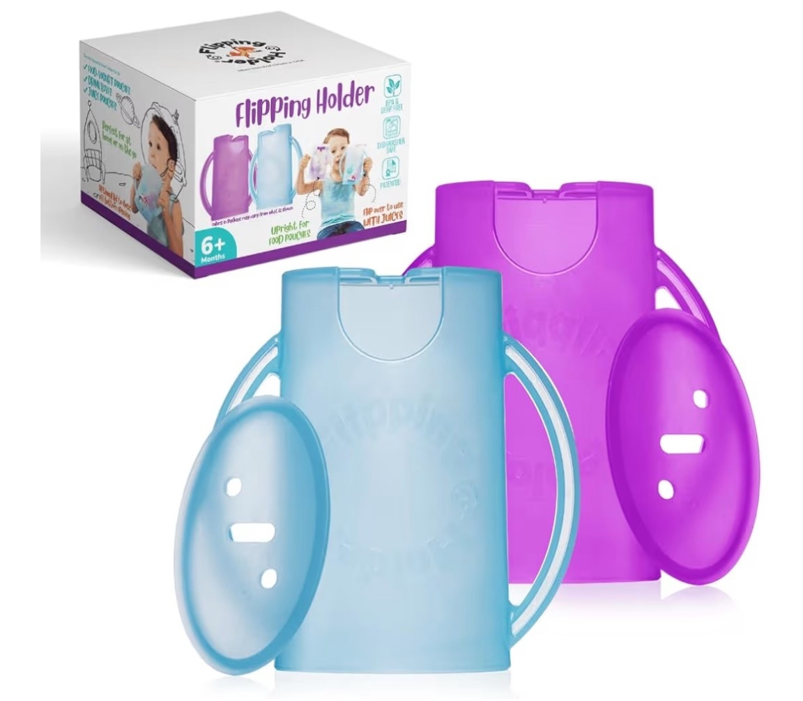 Messy toddler must have!! My 11 month old squeezes pouches like it’s her job and these have helped so much! Also great for travel. Comes in several colors and both one or two packs!

#LTKTravel #LTKKids #LTKBaby