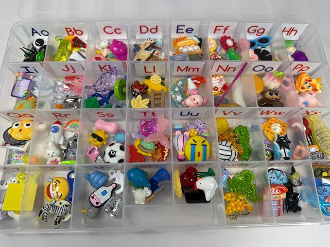 Say & Play Alphabet Objects Set, Phonics and Digraphs Learning Kit with Storage Case, 5 Object sp... | Amazon (US)