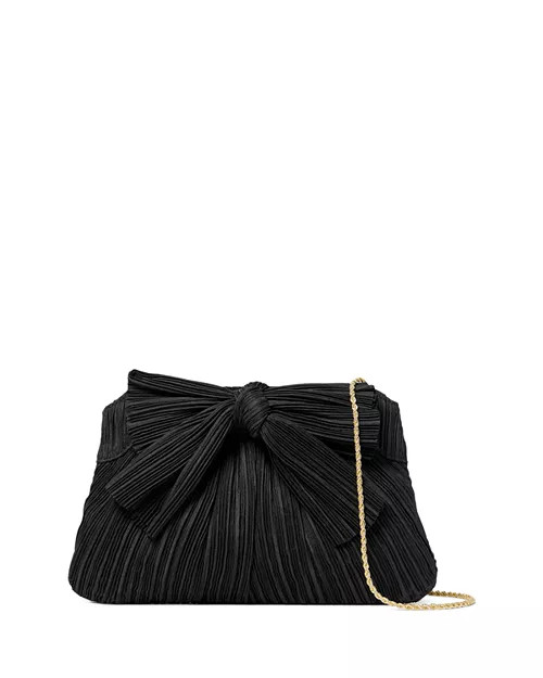 Rayne Small Pleated Bow Frame Clutch | Bloomingdale's (US)