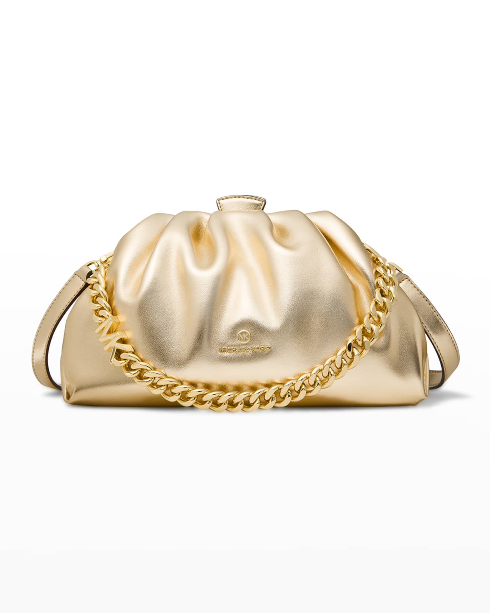 MICHAEL Michael Kors Nola Small Convertible Clutch Crossbody Bag | Neiman Marcus