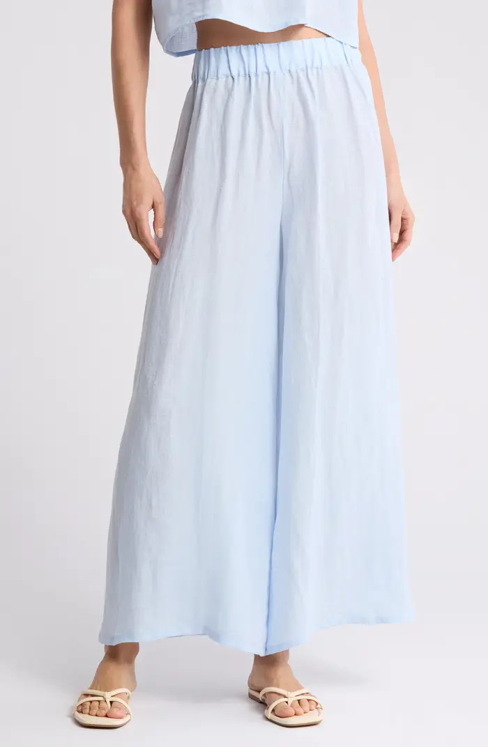 Vitamin A® Tallows Wide Leg Linen Cover-Up Pants | Nordstromrack | Nordstrom Rack