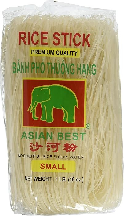 Asian Best Premium Rice Stick Noodle, 16 oz (3 Pack) | Amazon (US)