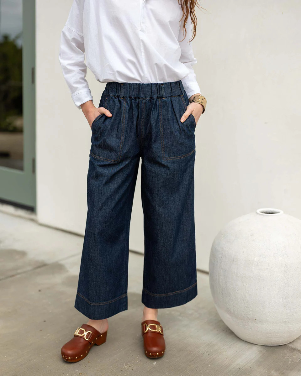 Sammie Chambray Pant | MERSEA