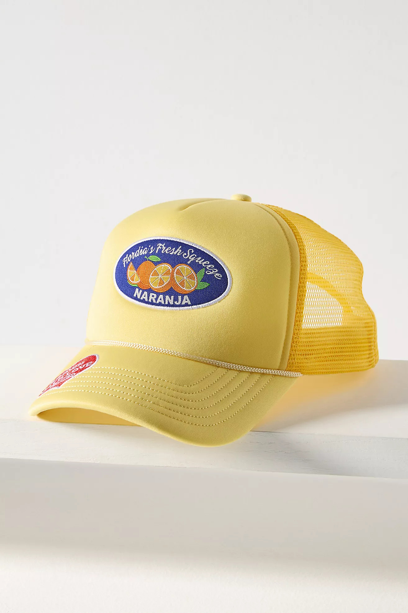 Coney Island Picnic Fruit Patches Trucker Hat | Anthropologie (US)