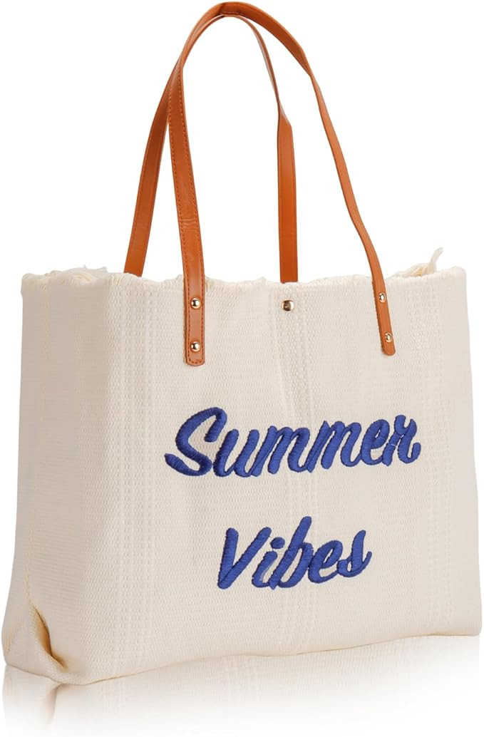 Crazy Music Beach Bags for Women, Large Beach Tote Bag, Beach Bags Swim Pool Bag Large Tote | Amazon (US)