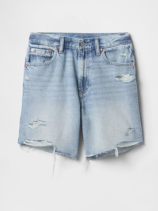 8" Mid Rise '90s Loose Denim Bermuda Shorts | Gap (US)