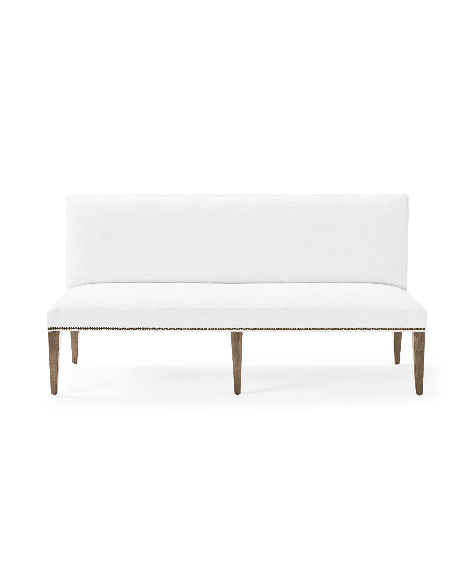 Ross Dining Bench with Nailheads | Serena and Lily