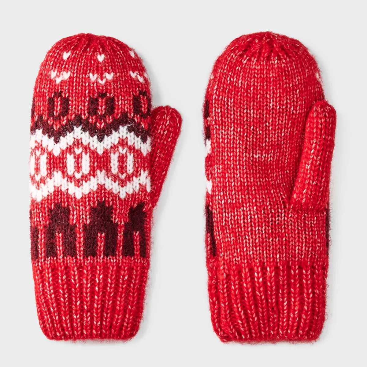 Fair Isle Mittens - Universal Thread™ | Target