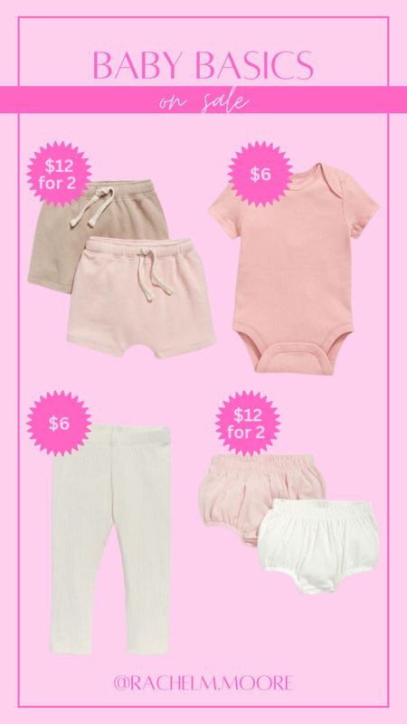 Baby basics on sale for $6 a piece!

#LTKbaby #LTKunder50 #LTKsalealert