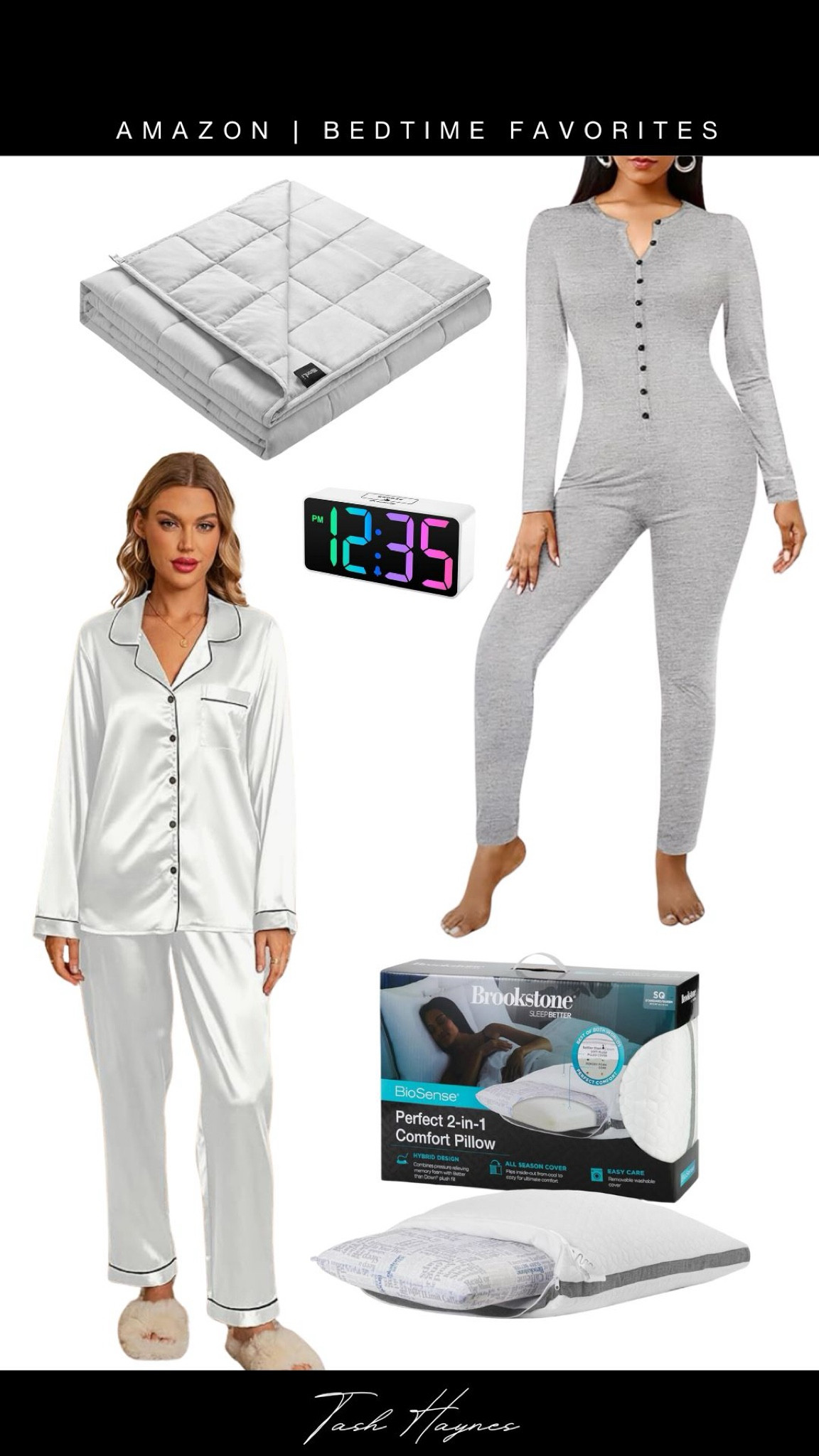 You already know I love some cozy pjs… here are some of my favorite sleep essentials from Amazon! 