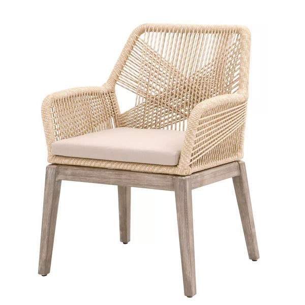 Loom Arm Chair In Sand Rope (Set Of 2) | Scout & Nimble