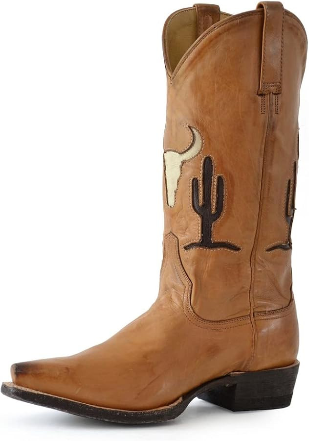 Stetson Western Boots Womens Tucson Brown 12-021-6105-0203 TA | Amazon (US)