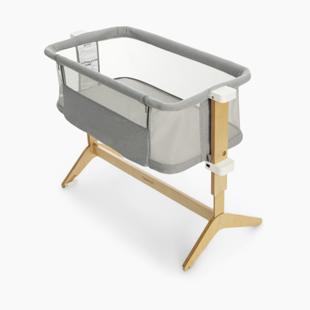 Newton Baby Bassinet in Grey | Organic Cotton Muslin | Babylist
