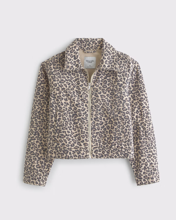 Denim Workwear Jacket | Abercrombie & Fitch (US)