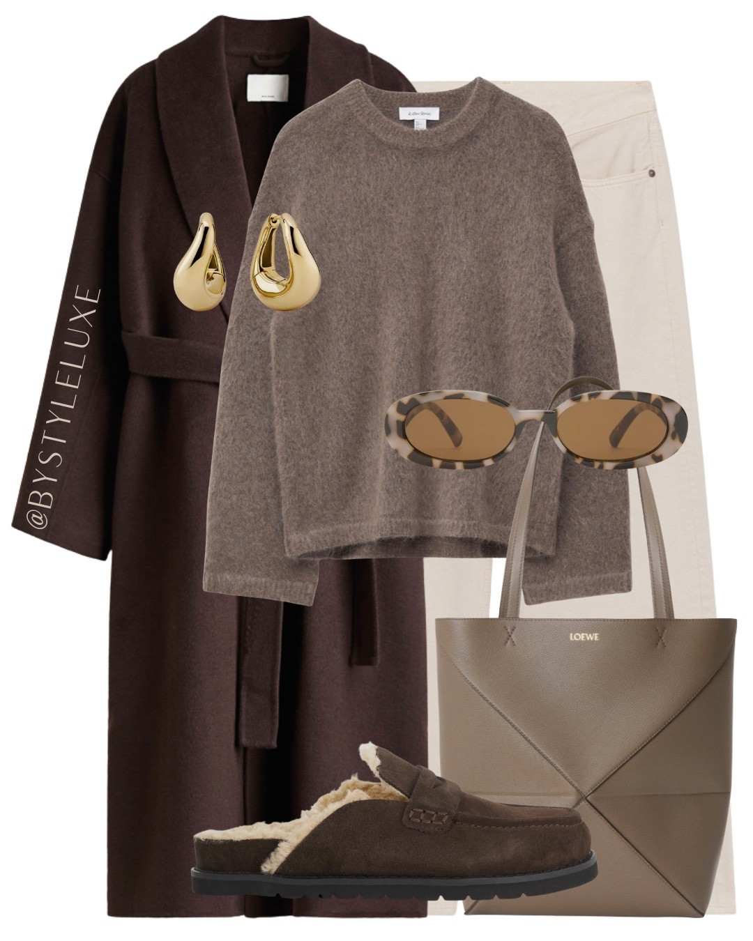 BROWN COAT - styling this new in H&M wool blend coat with jeans and cosy lined mules for an easy Autumn look

#jeans #autumnoutfit #trainers 

#LTKstyletip #LTKshoes #LTKautumn